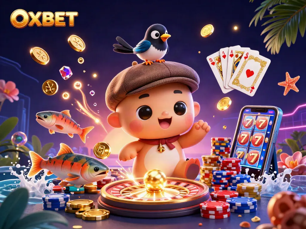 Join the exciting world of OXBET as you spin for golden wins in a dynamic casino scene!