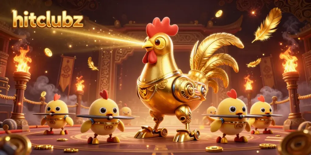 Experience the vibrant casino world with hitclubz, featuring dynamic gaming elements and characters.
