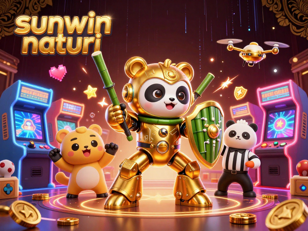 Experience thrills with sunwin naturi's captivating 3D casino game action featuring stunning characters and elements.