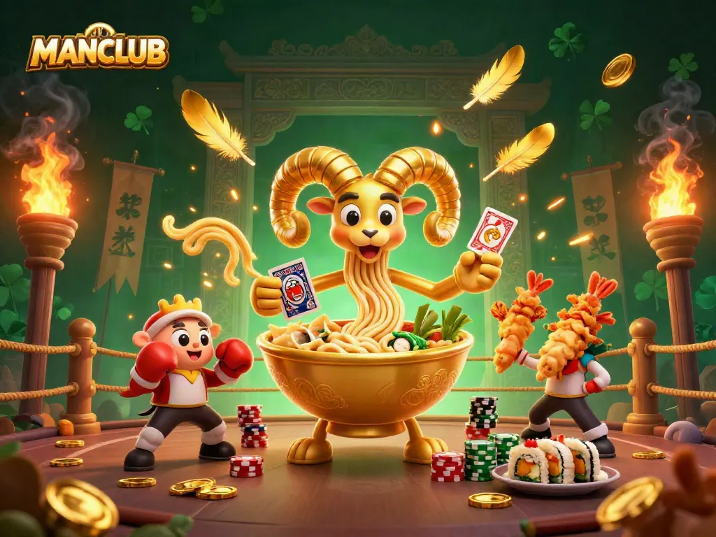 Experience thrilling wins at MANCLUB casino with vibrant characters and dynamic betting action