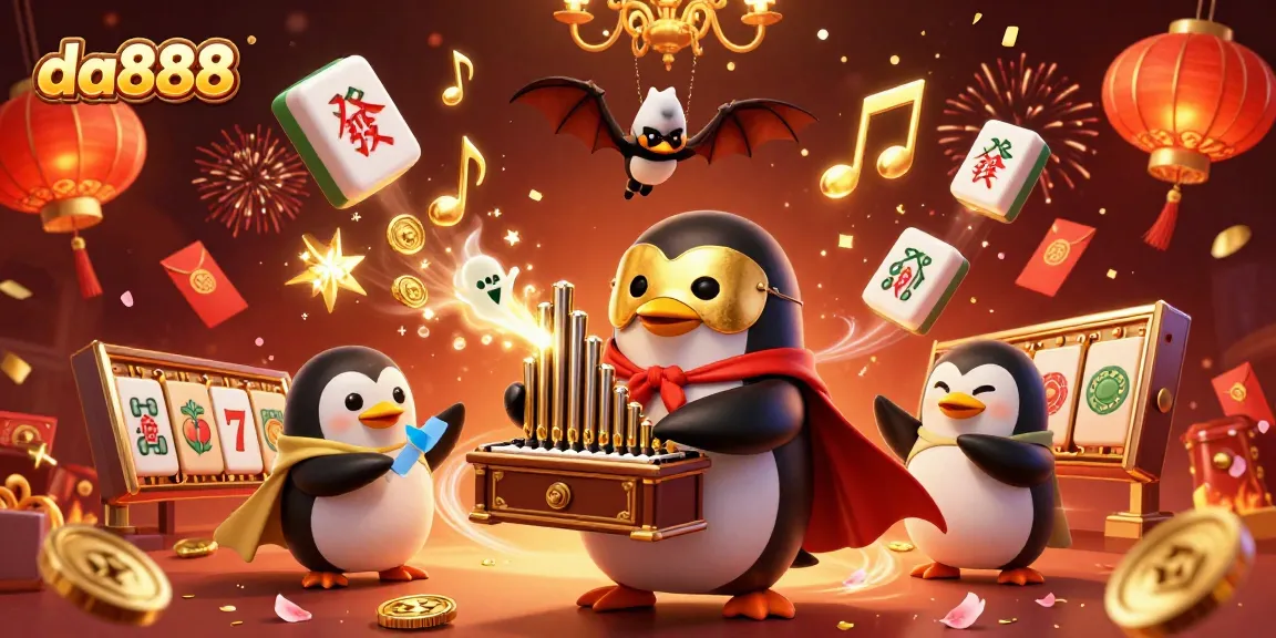 Experience winning vibes with da888's ghostly gambling action in a vibrant 3D celebration.